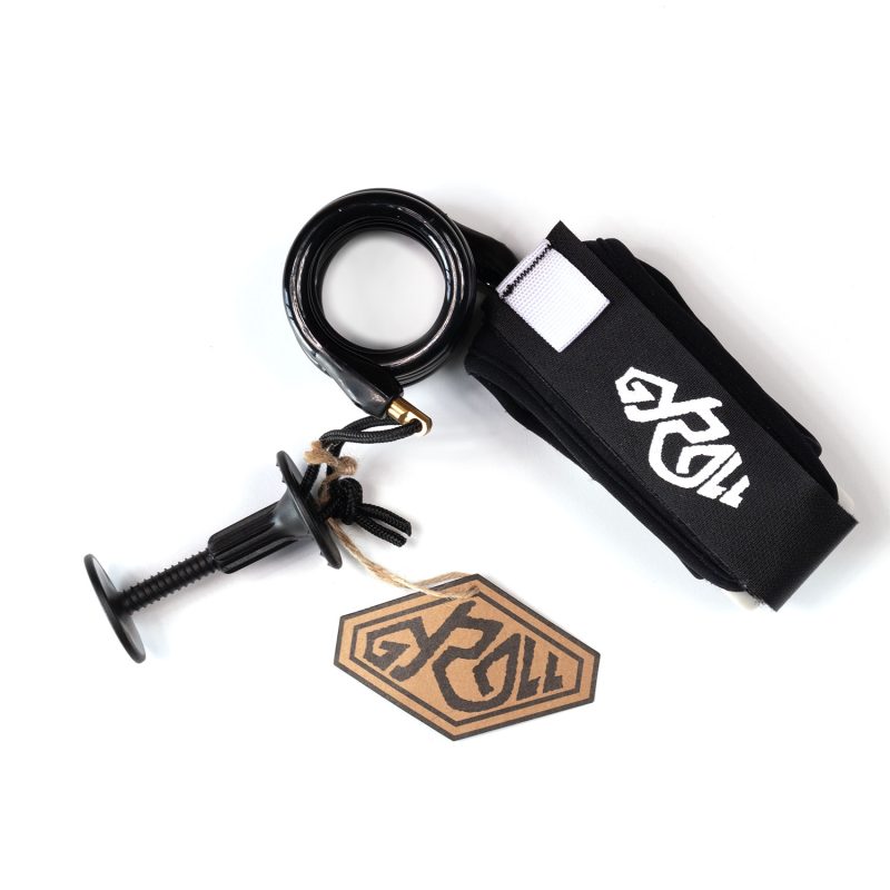 Gyroll Bicep Leash Black