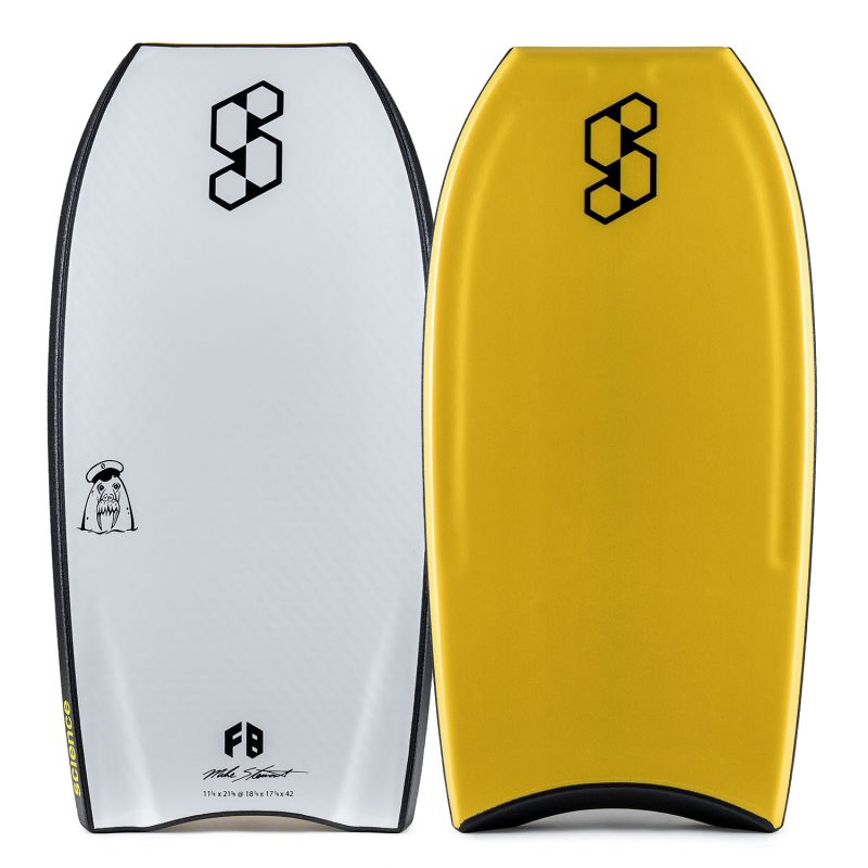 Science Sub Zero Crescent Tail Bodyboard Yellow